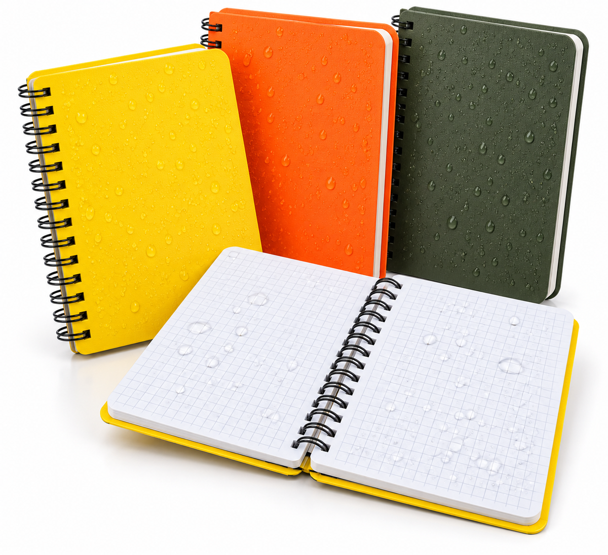 Waterproof Field Notebook 3-Pack