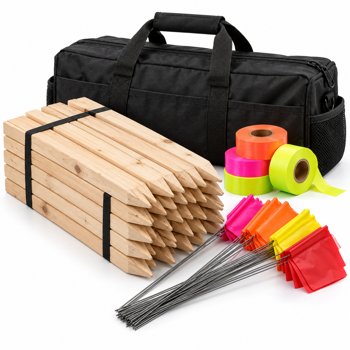 Construction Layout Stake Kit